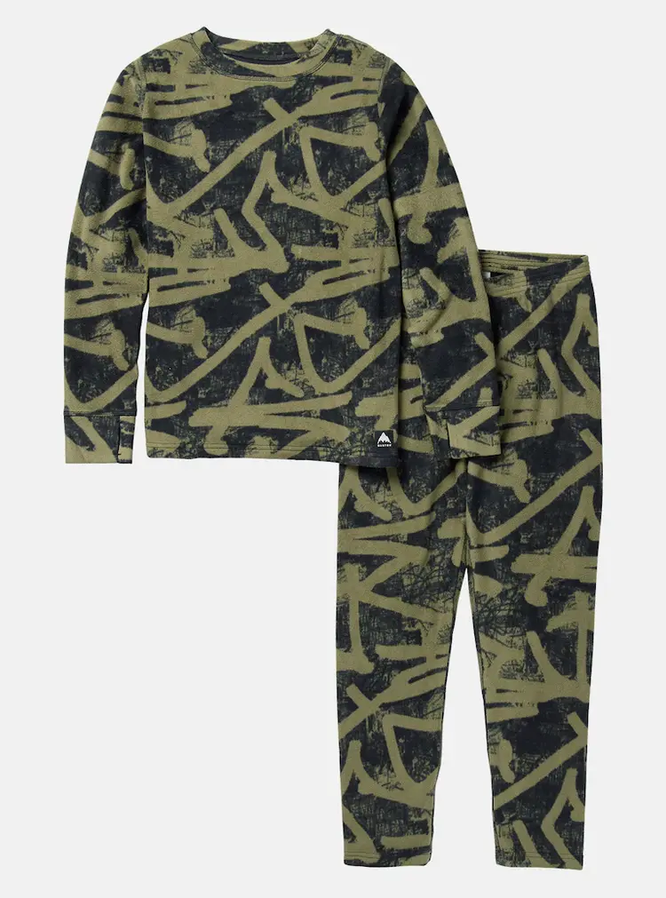 Burton Kids' Fleece Base Layer Set | Forest City Streets