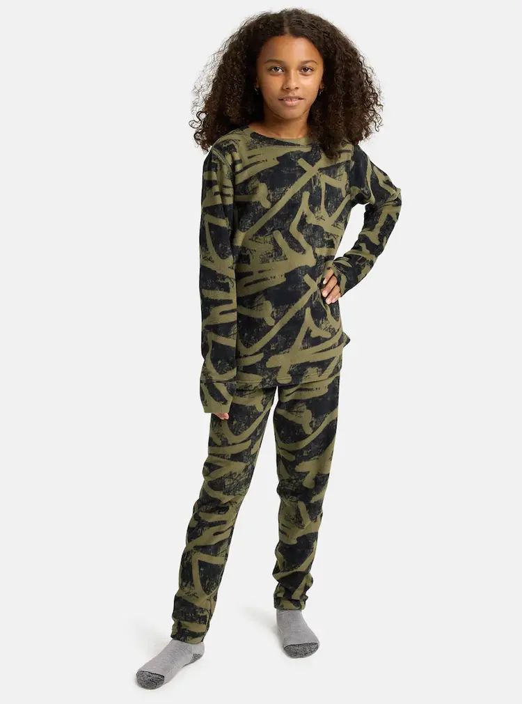 Burton Kids' Fleece Base Layer Set | Forest City Streets