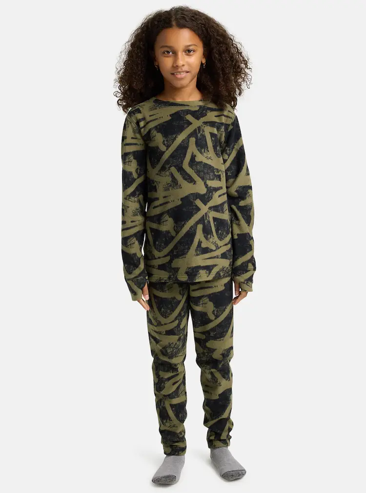 Burton Kids' Fleece Base Layer Set | Forest City Streets