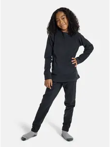 Burton Kids' Fleece Base Layer Set | True Black