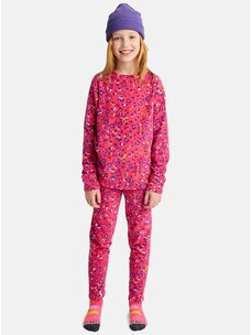 Burton Kids' Fleece Base Layer Set | Wildcat Floral