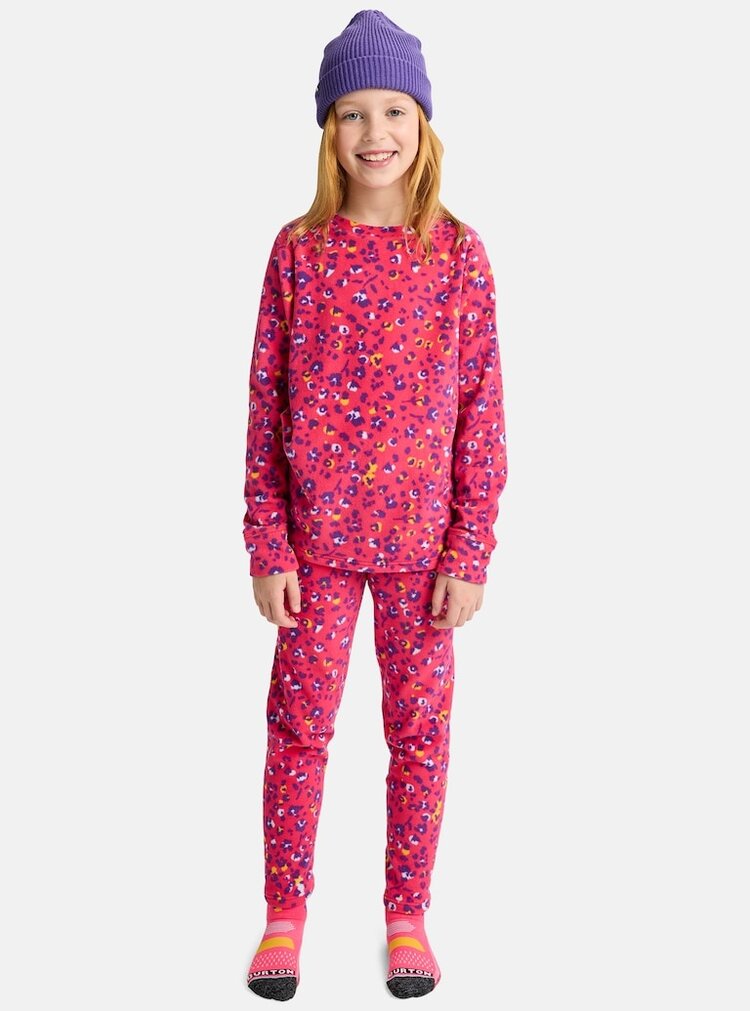 Burton Kids' Fleece Base Layer Set | Wildcat Floral