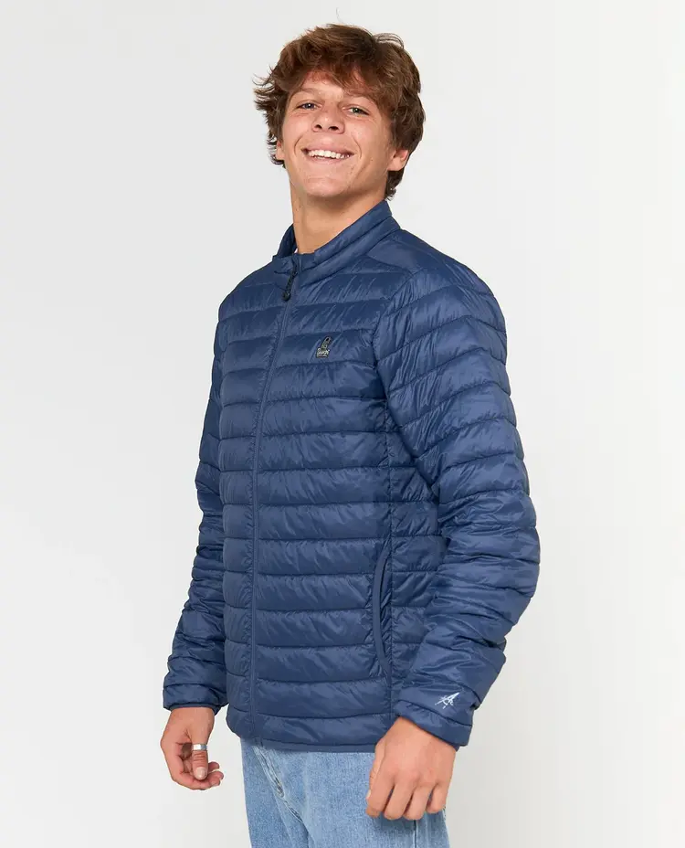 Rip Curl Men's Anti Series Search Puffer Crew | Light Navy