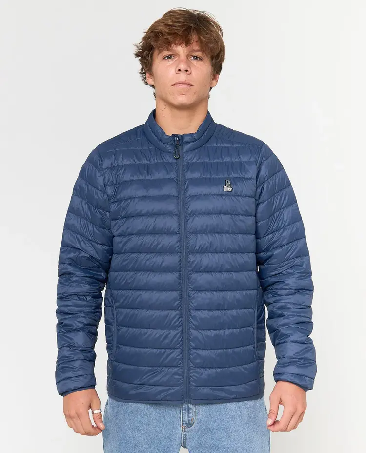 Rip Curl Men's Anti Series Search Puffer Crew | Light Navy