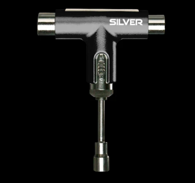 Silver Silver Trucks Skate Tool