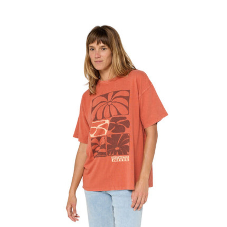 Rip Curl Oceanic Heritage Tee | Brick