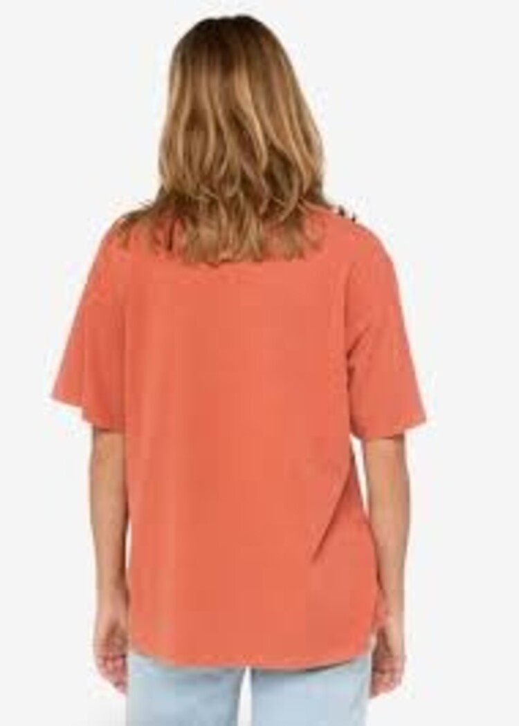 Rip Curl Oceanic Heritage Tee | Brick