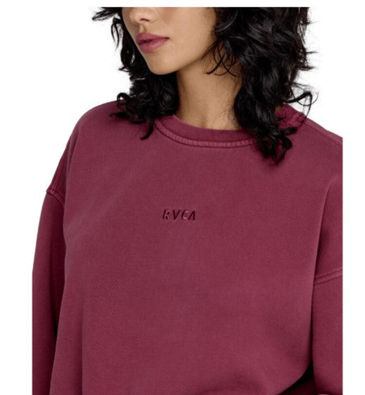 RVCA Forever Fleece | Ruby Red