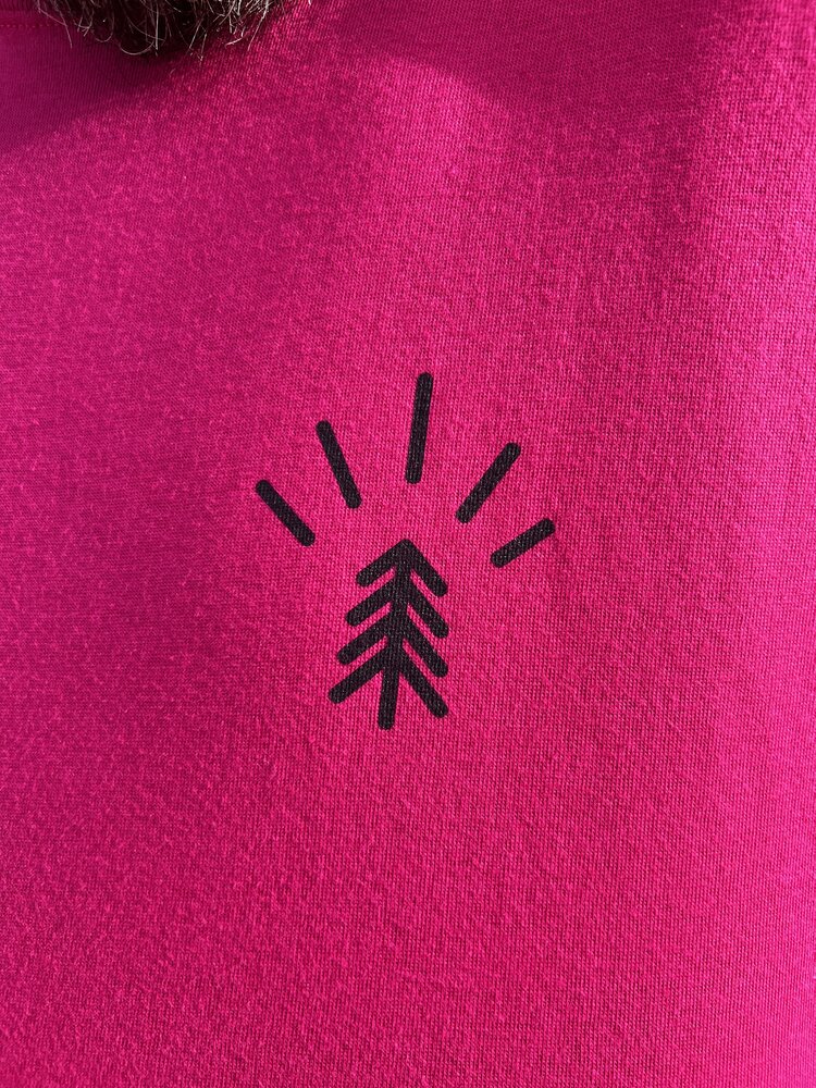 Kootenay Life Stay Wild Tee | Raspberry