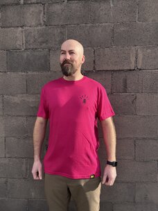 Kootenay Life Stay Wild Tee | Raspberry