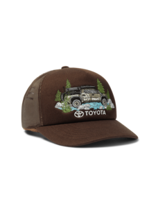HUF Toyota Tacoma Trucker Hat | Chocolate
