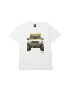 HUF HUF 4 Runner S/S Tee | White