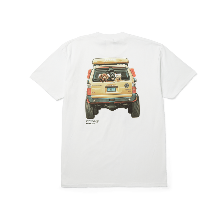 HUF HUF 4 Runner S/S Tee | White