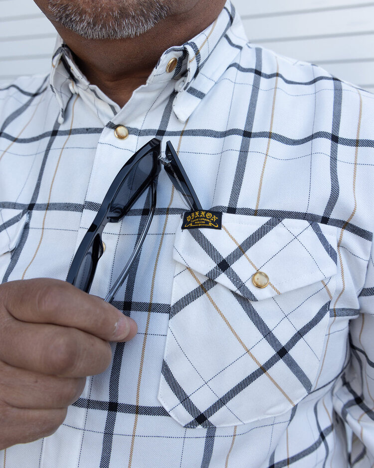 Dixxon Guera 2.0 Flannel | White/black