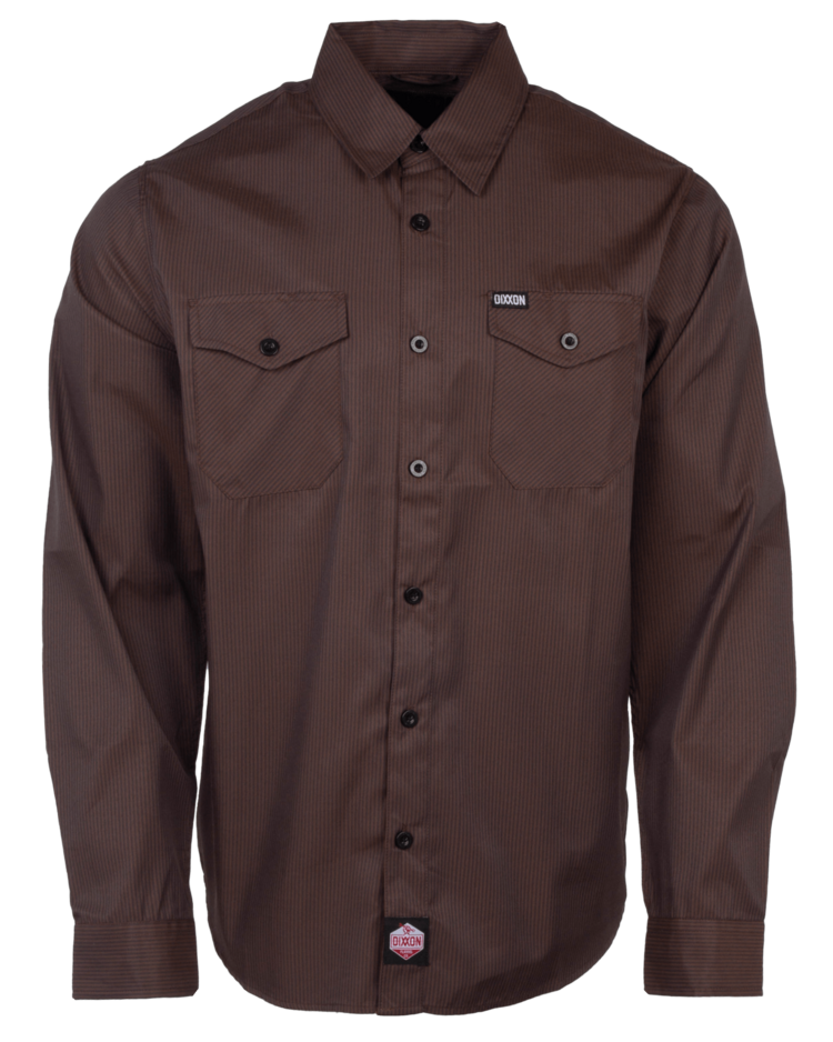 Dixxon Dixxon Workforce Long Sleeve | Brown/Black