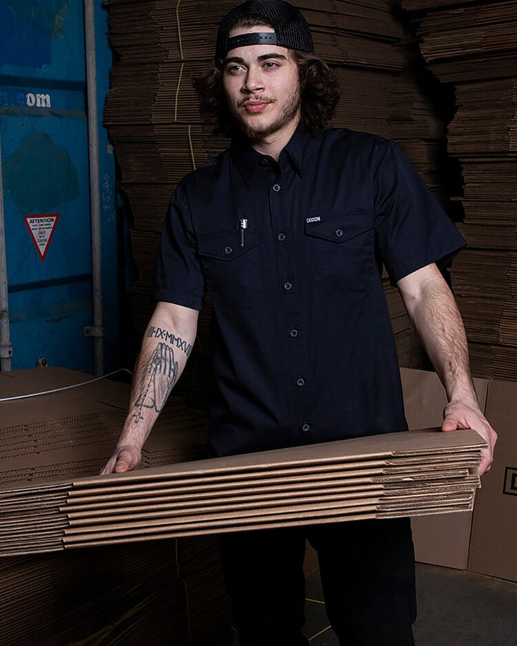 Dixxon Workforce Short Sleeve | Navy