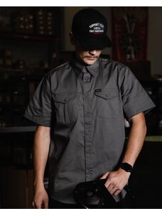 Dixxon Dixxon Workforce Short Sleeve | Charcoal