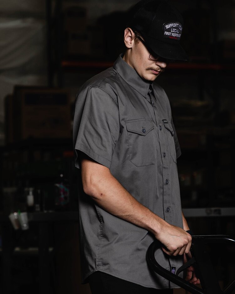 Dixxon Dixxon Workforce Short Sleeve | Charcoal