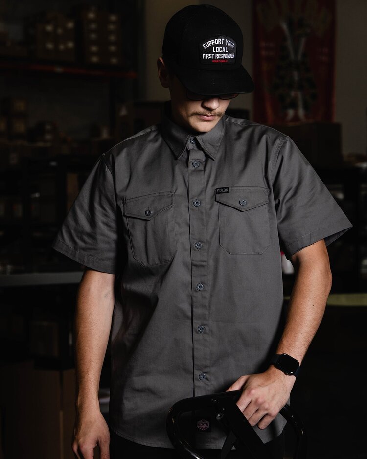 Dixxon Dixxon Workforce Short Sleeve | Charcoal