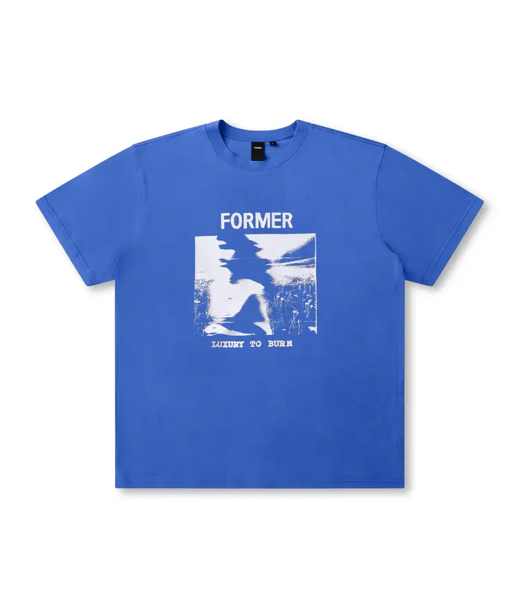 Former Former Shunning T-Shirt | Washed Cobalt