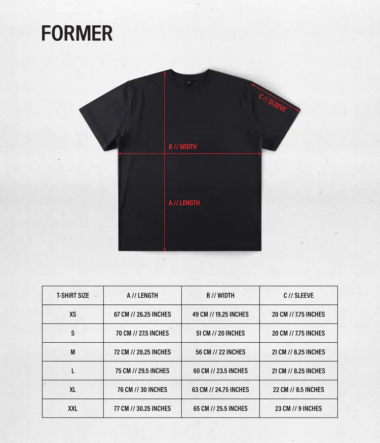 Former Shunning T-Shirt | Washed Cobalt