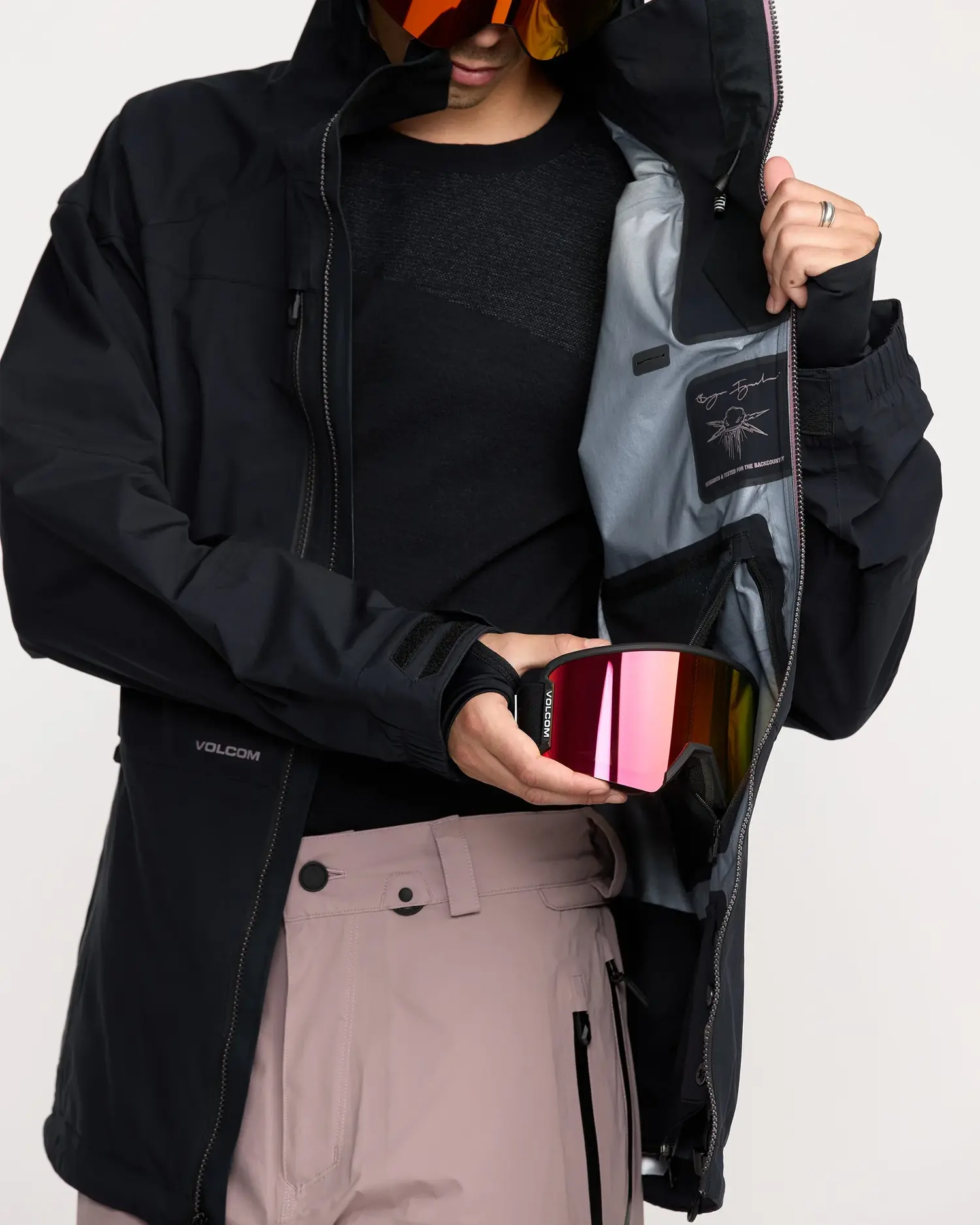 Volcom Guch Stretch Gore Jacket | Black - The Choice Shop