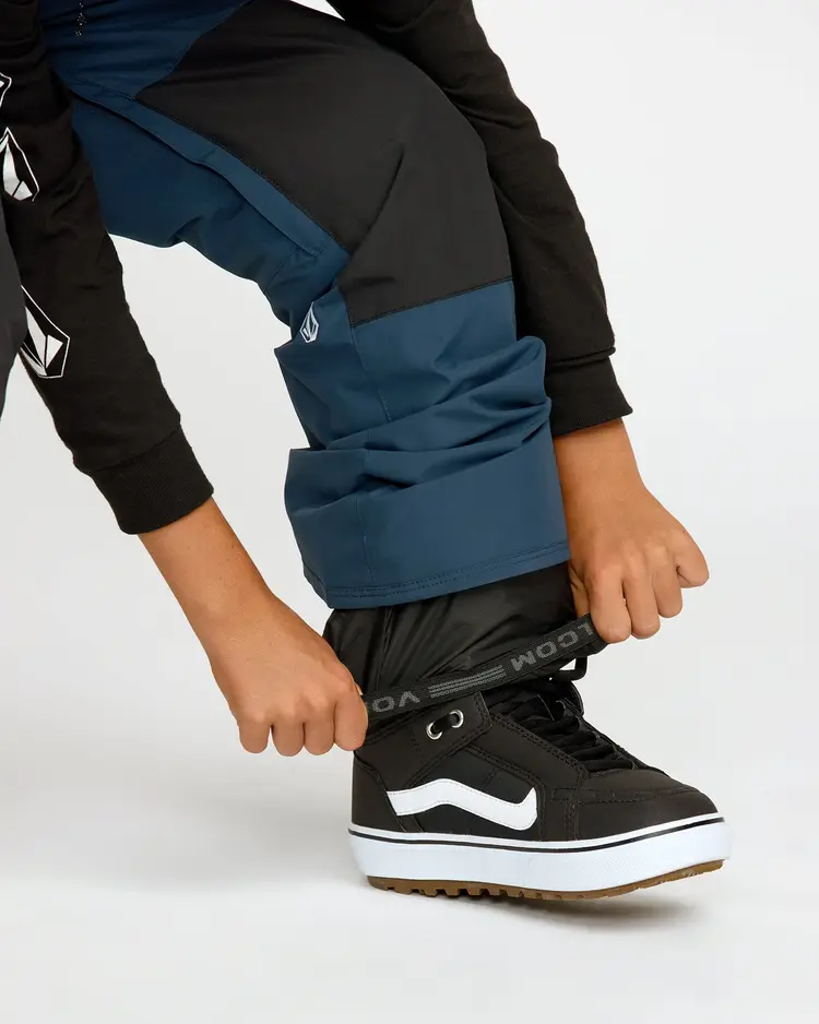 Volcom Barkley Ins Bib Overall | Deep Blue