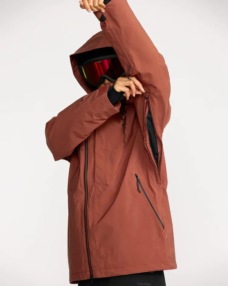 Volcom Women's AT Stretch GORE-TEX Jacket | Henna