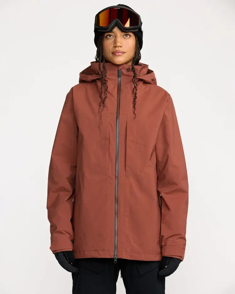 Volcom Women's AT Stretch GORE-TEX Jacket | Henna