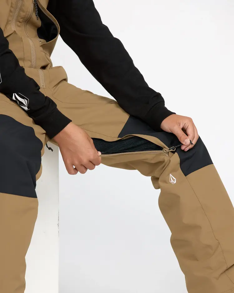 Volcom Barkley Insulated Bib Overall | Bronze