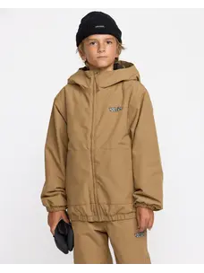 Volcom Chaos Fz Jacket | Bronze