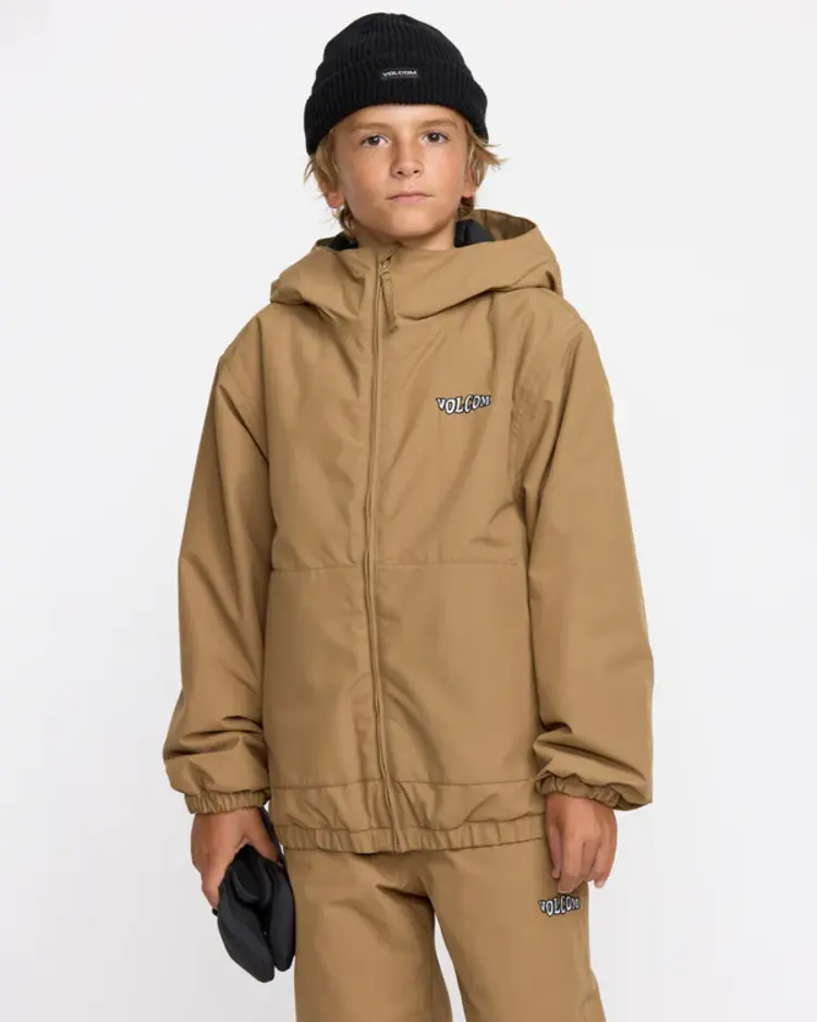 Volcom Chaos Fz Jacket | Bronze