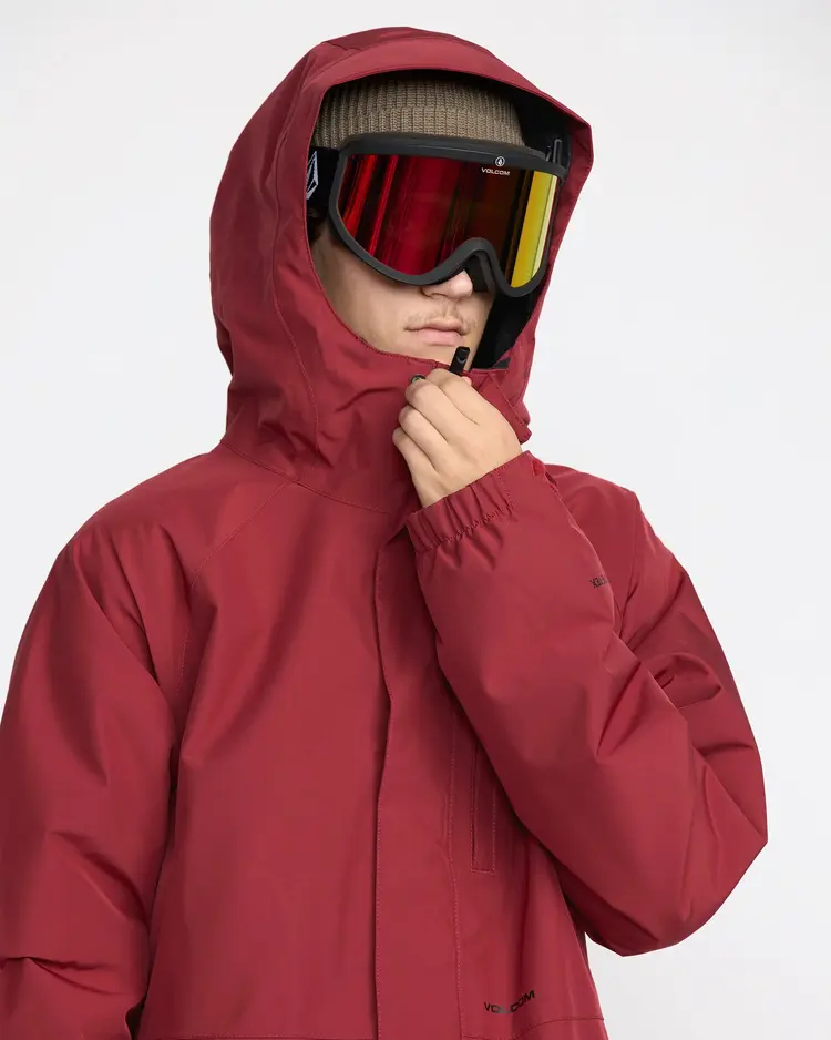 Volcom Men's Dua Insulated GORE-TEX Jacket | Burnt Red