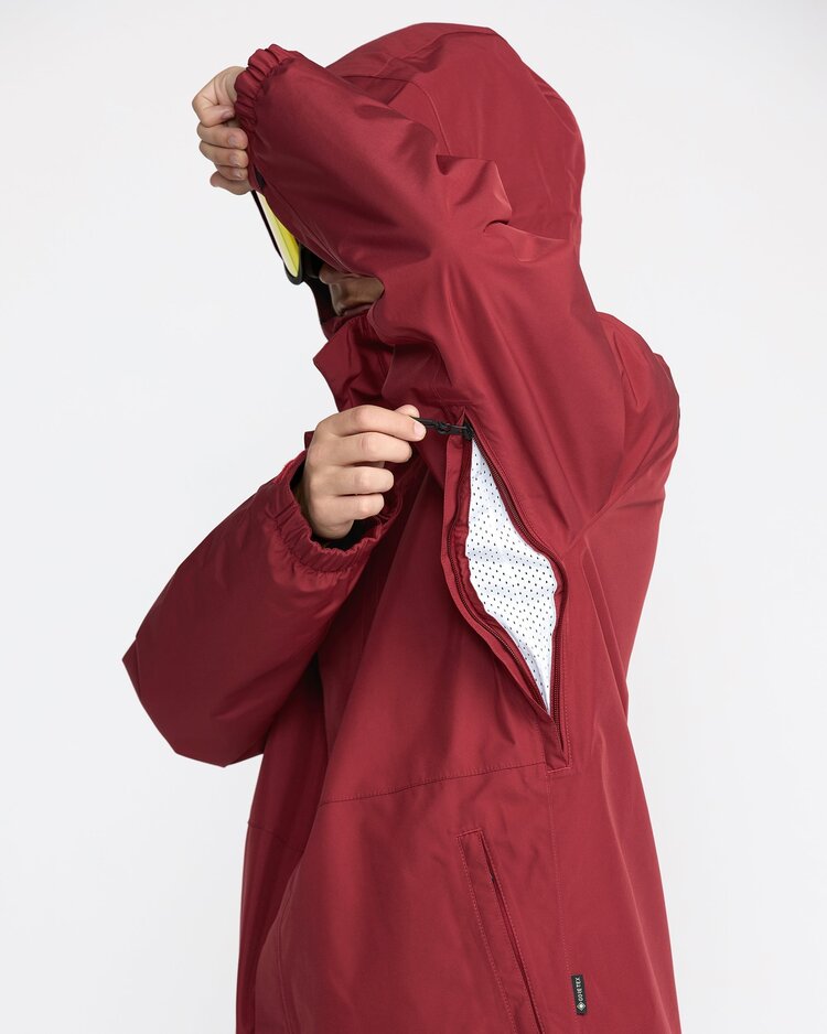 Volcom Men's Dua Insulated GORE-TEX Jacket | Burnt Red