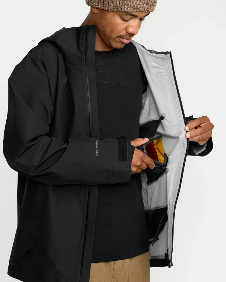 Volcom Tester 3L Gore-Tex Jacket | Black