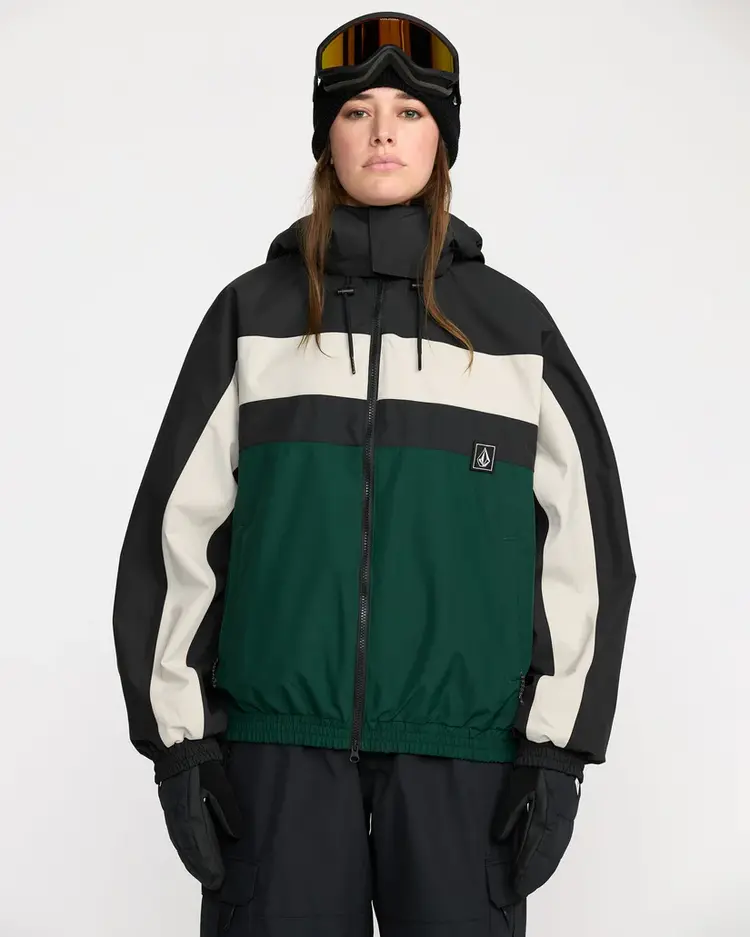 Volcom Dlm Jacket | Black/Green