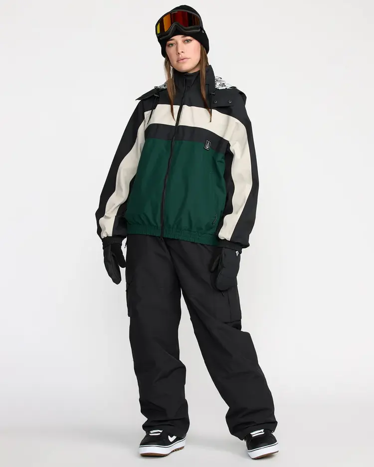 Volcom Dlm Jacket | Black/Green