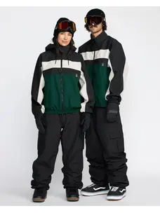 Volcom Dlm Jacket | Black/Green