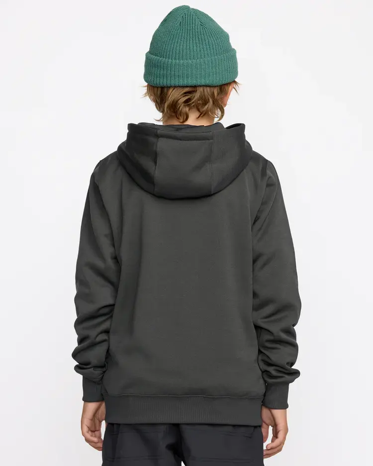 Volcom Hydro Fleece Hoodie | Dark Grey