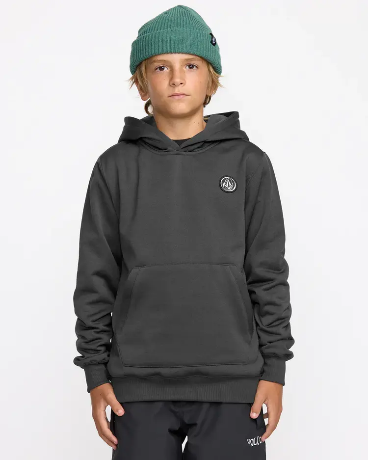Volcom Hydro Fleece Hoodie | Dark Grey