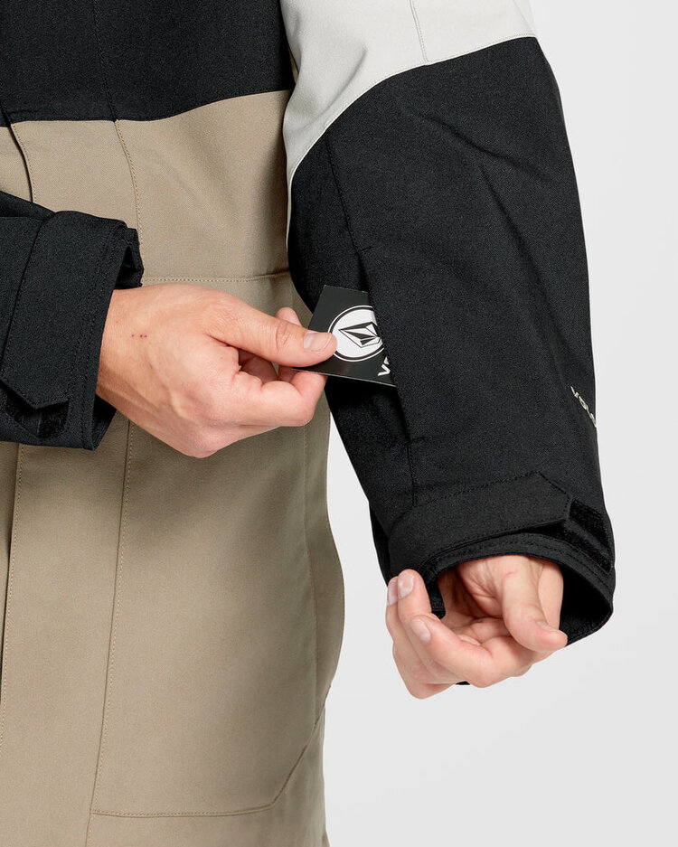 Volcom Brighton Full Zip Jacket | Brown