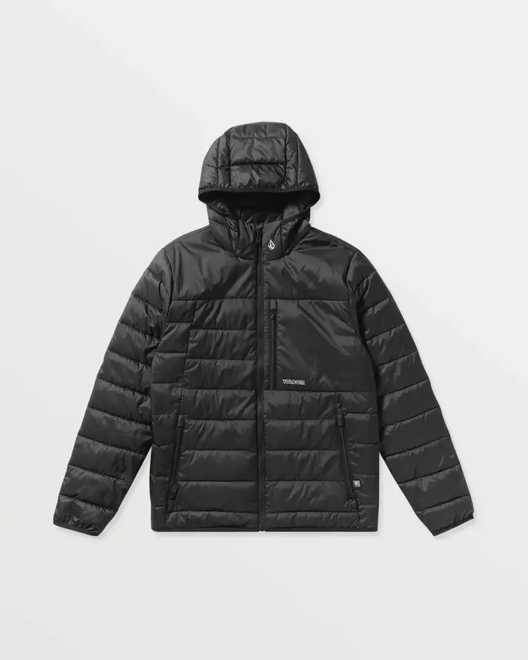 Volcom Men's Puff Puff Hooded Jacket | Black