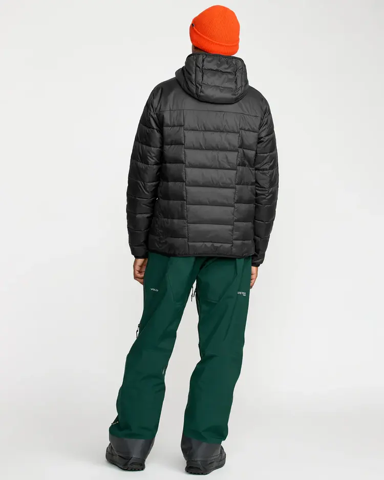 Volcom Men's Puff Puff Hooded Jacket | Black