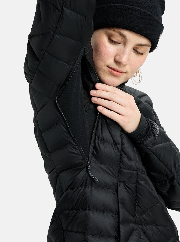 Burton Women's [ak] Baker Down Hooded Jacket | True Black