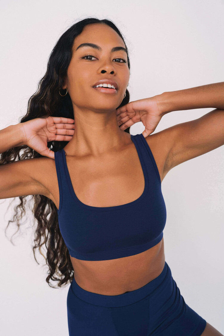 Huha Sporty Bralette | Navy