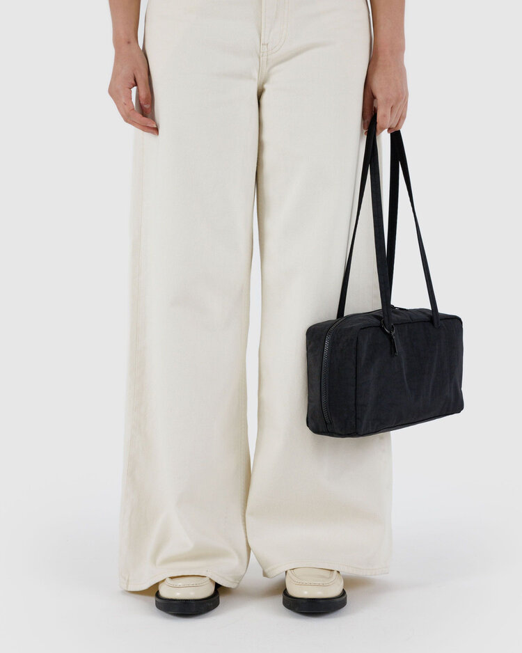 Baggu Nylon Bowler Bag | Black