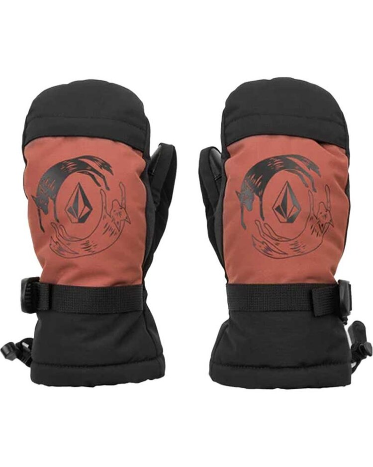 Volcom Day Saver Youth Mitt | Henna