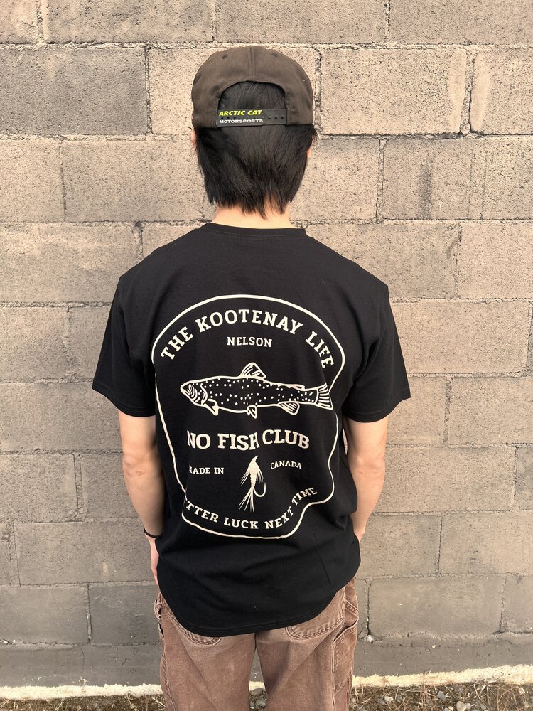 Kootenay Life No Fish Club Tee | Black