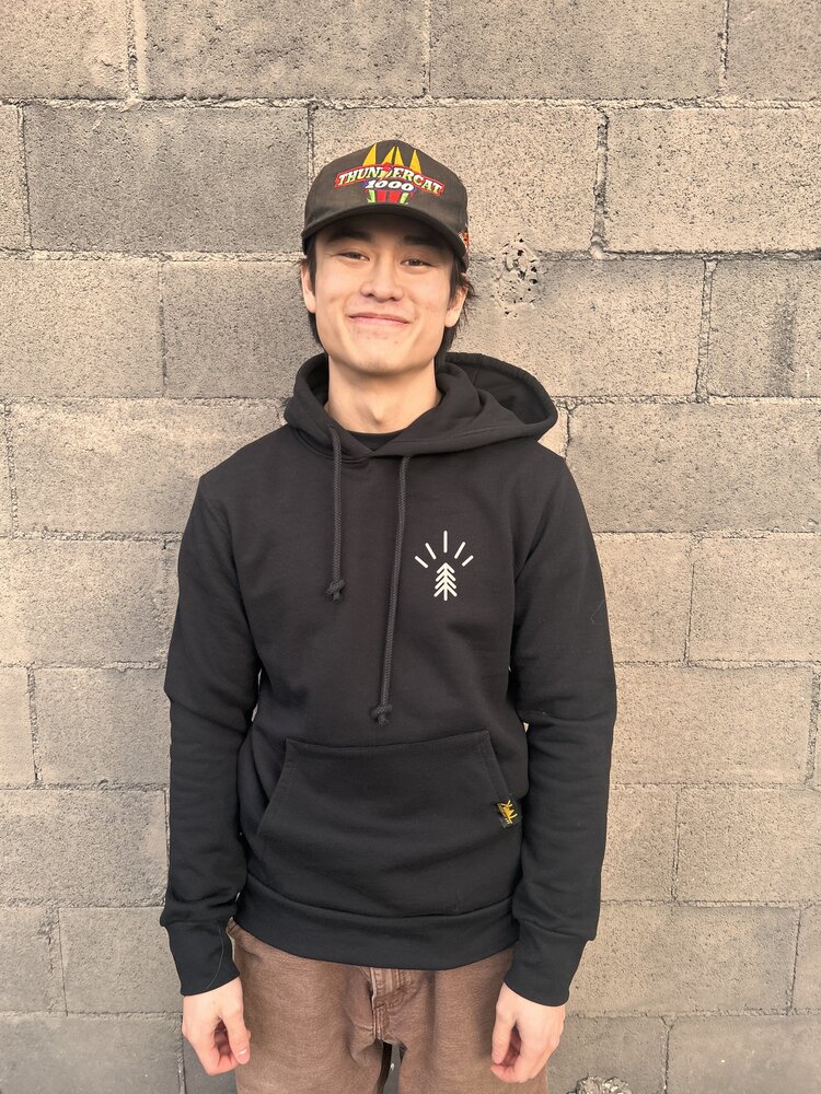 Kootenay Life Stay Wild Hood | Black