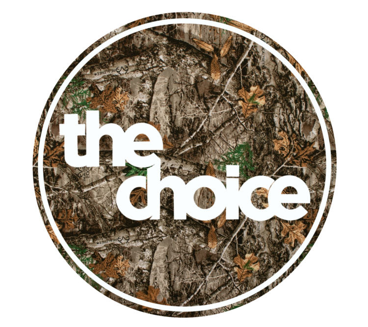 The Choice Shop The Choice Circle Camo Sticker | 4"
